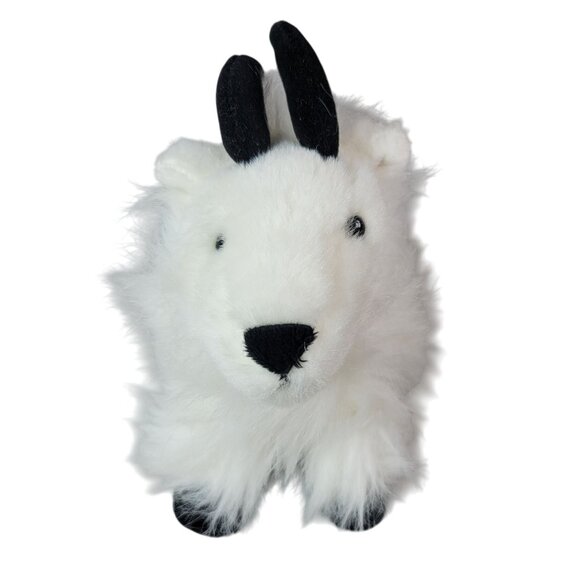 2/$15 Webkinz Mountain Goat Plush White Stuffed Animal Beans Ganz No Code HM337 - Picture 1 of 10